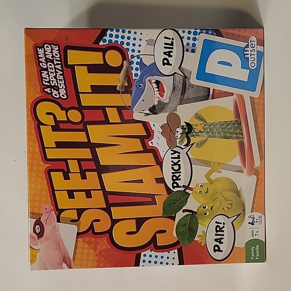 NEW Sealed 2016 SEE-IT? SLAM-IT! Family Game by Ouset